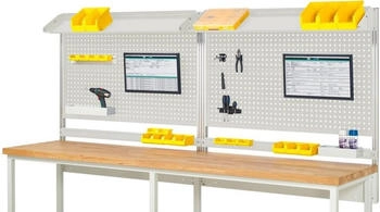Rau Rau System-Aufbau Komplettset 02 für Produktbreite 3000 mm RAL7035/RAL7035