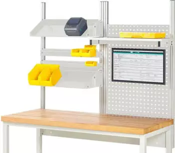 Rau Rau System-Aufbau Komplettset 05 für Produktbreite 1500 mm RAL7035/RAL7035