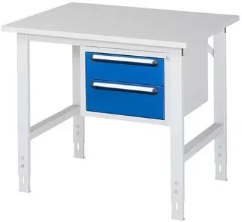 Rau Tom Arbeitstisch h&ouml;henverstellbar, M-Platte 22mm, 1000x800x760-1080mm (06-625M80-10-KM03.11)