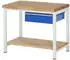 Rau Werkbank Modell 8001 mit Ablageboden 1000x700x840mm (03-8001A7-107B4S.11)