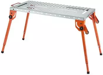 VEVOR Faltbarer Schwei&szlig;tisch 533x1118mm, 226kg, 4-stufige H&ouml;henverstellung