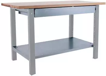 Simonrack Simonwork BT6L Pro 1Box Werkbank 86,5x180x75cm 1000kg Grau/Buche (8425437125089)