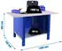 Simonrack SimonWork BT6L Pro Werkbank 1800x865x750mm Blau/Buche (8425437125218)