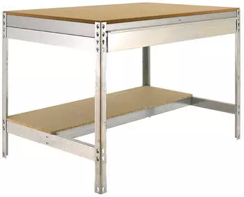 Proregal Buffalo Werkbank mit Schubfach, verzinkt, 84x150x76cm, 600kg (RS33-08)