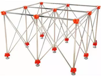 Rubi Ausziehbarer Werktisch 120x120cm (28918)