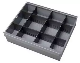 Rau Schubladen-Einteilungsset Steckleisten Kunststoff 65/80mm (09-200-29)