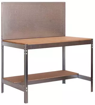 Proregal Buffalo Werkbank mit Werkzeugwand 84x90x61cm, 400kg, verzinkt (PR_RS37-02)
