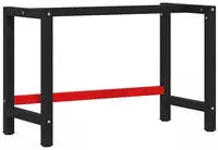 vidaXL Werkbank 140x60x81,5 cm Massivholz Eiche