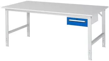 Rau Tom Arbeitstisch h&ouml;henverstellbar 2000x1000mm M-Platte 22mm (06-625M10-20-KM02.11)