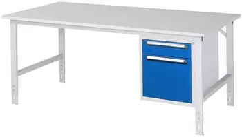 Rau Tom Arbeitstisch h&ouml;henverstellbar 2000x1000mm M-Platte 22mm (06-625M10-20-KM05.11)
