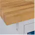 ADB Betriebseinrichtungen Mobile Werkbank mit Rollen, 1 Tür, 130x60x83cm, 500kg (44743)
