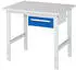 Rau Tom Arbeitstisch höhenverstellbar, M-Platte 22mm, 1000x800x760-1080mm (06-625M80-10-KM02.11)