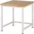 Rau Werkbank 8000-1 höhenverstellbar 750x900x840-1040mm Bucheplatte (03-8000-1-079B4H.12)