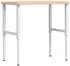 vidaXL Werkbank Rechteckig Massivholz Buche 100x60x(73-99,5)cm
