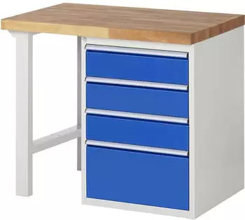 Rau Werkbank 7510 1000x700x890mm 4xSchublade-Teilauszug (37510A1107B4M11)
