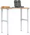 vidaXL Rechteckige Werkbank Massivholz 100x60x(73-99,5)cm