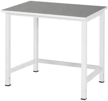 Rau Werktisch 900 Linoleum-/Universal-Belag 1000x800x825mm (03-900-1-L25-10.12)