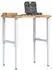 vidaXL Werkbank Massivholz 80x60x(73-99,5)cm rechteckig