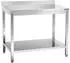 Bartscher Arbeitstisch Edelstahl 2000x700mm mit Aufkantung (308207)