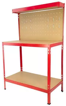 Schmidt Security Tools Werkbank mit Lochwand 140x90x48cm (126199)