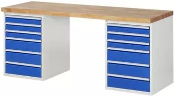 Rau Werkbank 7515A3 2000x700x840mm 12 Schubladen (03-7515A3-207B4S.11)