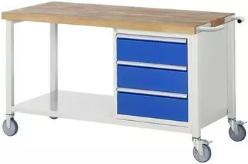 Rau Fahrbare Werkbank Modell 8157, 1500x700x880mm (05-8157A6-157B4S.11)