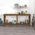 vidaXL Werkbank 180x50x80cm Massivholz Kiefer, honigbraun (822514)