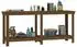 vidaXL Werkbank 180x50x80cm Massivholz Kiefer, honigbraun (822514)