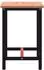 vidaXL Werkbank 115x55x81,5 cm Buche Massivholz und Metall (3188904)