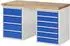 Rau Werkbank 7821A3, 1500x700x840mm, 10 Schubladen (03-7821A3-157B4S.11)