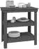 vidaXL Werkbank 78,5x50x80cm Massivholz Kiefer, grau (823641)