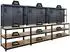 Proregal Giant Beast Werkbank mit Lochwand 180x120x60cm, 175kg, schwarz (PR_MRD28-02)