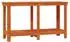 vidaXL Werkbank Kiefernholz massiv, wachsbraun, 140x50x80cm (870301)
