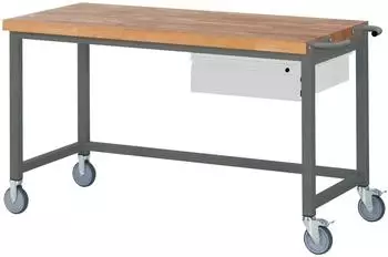 STIER Fahrbare Werkbank Premium, 1 Schublade, 1500x700x880mm (906053)