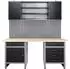 Ondis Werkstatt-Set Harry 160cm mit Werkbank, Werkzeugschrank & Lochwand