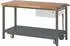 STIER Werkbank Premium mit absenkbarem Fahrgestell und 1 Schublade, 1500x700x880mm (906077)