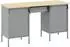 vidaXL Werkstatteinrichtung-Set 3-tlg. schwarz Holz und Stahl (3321374)
