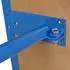 BRB Klappwerkbank 1000x700x855mm, blau, Metall (71469)