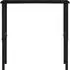 vidaXL Werkbank dunkelbraun 100x60x(71,5-98) cm Massivholz Eiche