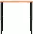 vidaXL Werkbank 100x60x(71,5-98)cm rechteckig Buchenholz