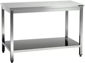 Bartscher Arbeitstisch 700 B1500, Edelstahl, 1500x700mm (307157)