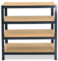 shelfplaza Schwerlastregal, Anthrazit, Metall, Rechteckig, 110x100x40 cm,...