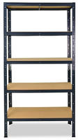 shelfplaza HOME 155x80x50 cm Schwerlastregal in anthrazit mit 5 B&ouml;den und 175...