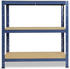 Shelfplaza Home 100 x 100 x 50 cm, Blue / 3