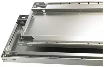 Schulte Fachboden für Schwerlastregal Stecksystem 100 x 50cm BxT verzinkt (17250-B)