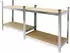 ECD Germany Schwerlastregal 80 x 160 x 40 cm (390001228)
