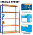 Karat Schwerlastregal Blau-Orange Traglast bis 875 kg 180 x 120 x 45 cm