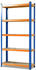 Karat Schwerlastregal Blau-Orange Traglast bis 875 kg 180 x 90 x 45 cm