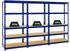 Proregal Mega Deal 3x Schwerlastregal Tiger HxBxT 180 x 90 x 45 cm Fachlast 265 kg 5-Ebenen Blau
