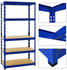 Proregal Mega Deal 3x Schwerlastregal Tiger HxBxT 180 x 90 x 45 cm Fachlast 265 kg 5-Ebenen Blau